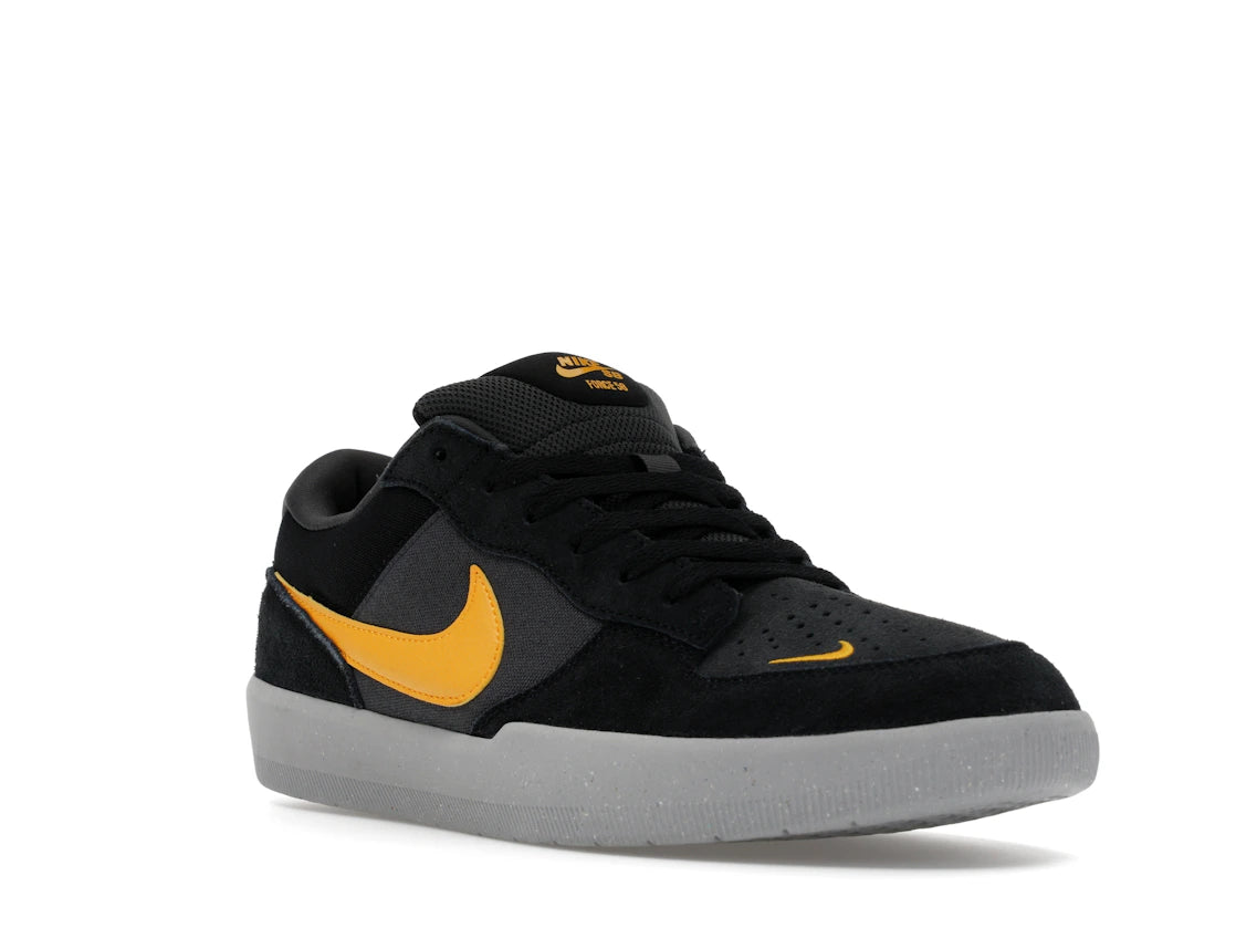 Nike SB Force 58 Black Anthracite University Gold - vue secondaire A
