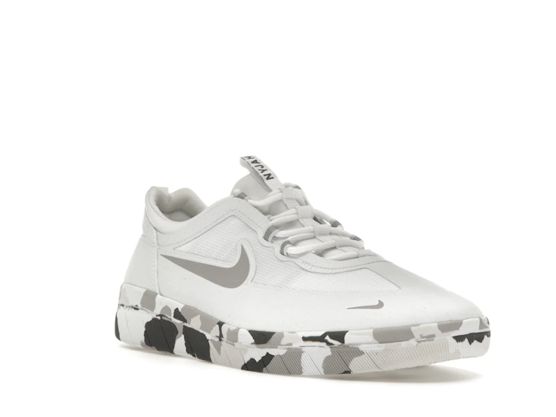 Nike SB Nyjah Free 2 Snow Camo - vue secondaire A