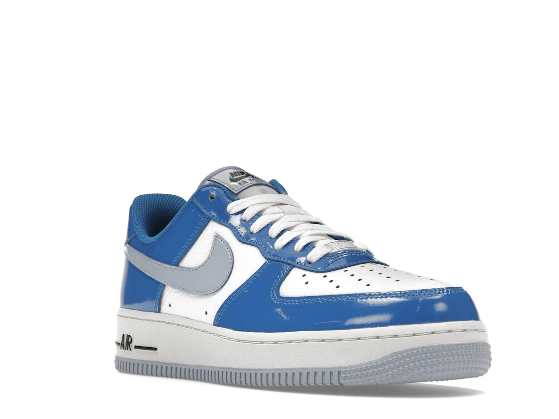 Nike Air Force 1 Low Blue Patent (Women's) - vue secondaire A