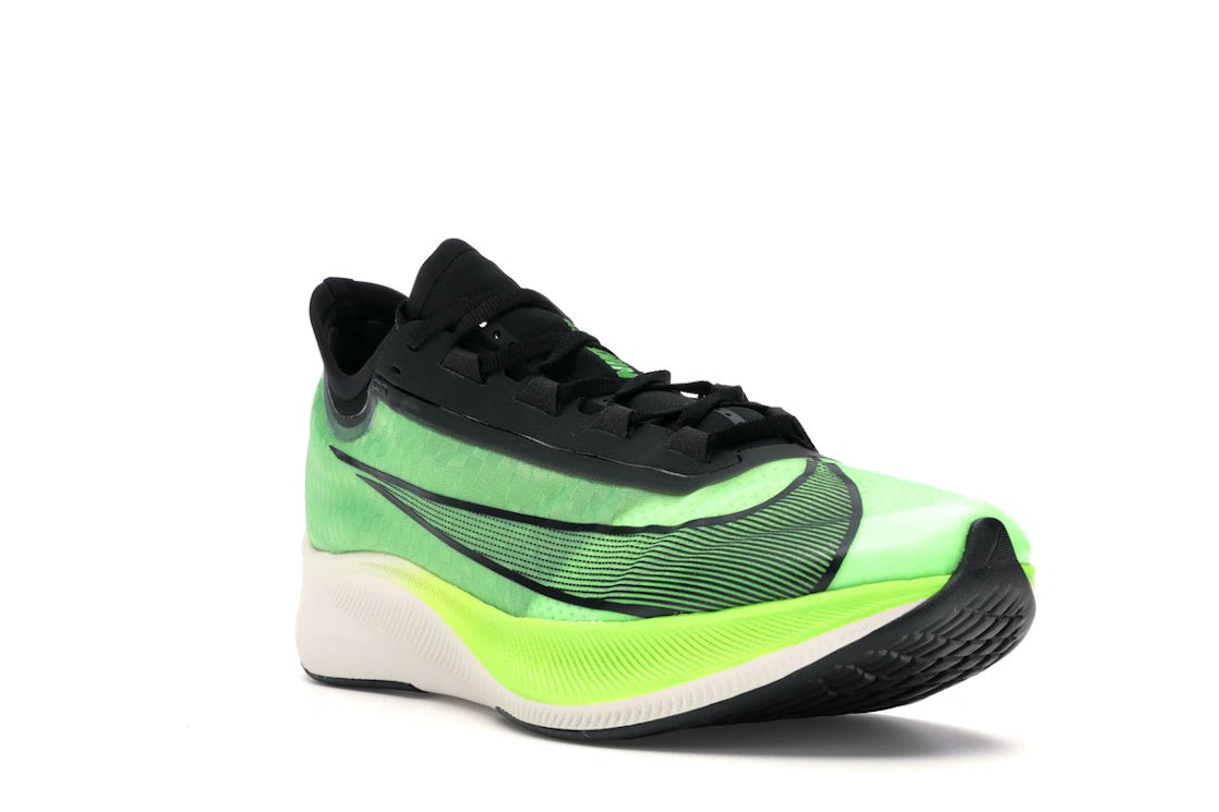 Nike Zoom Fly 3 Electric Green - vue secondaire A