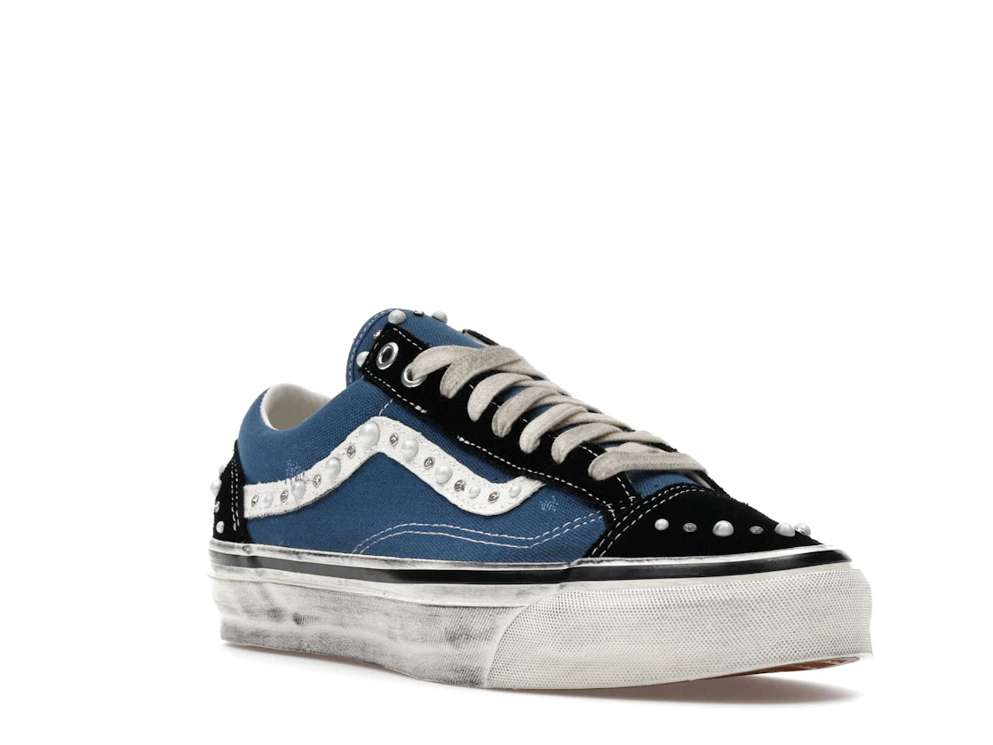 Vans LX Old Skool 36 Pearlized Pack Black Navy - vue secondaire A