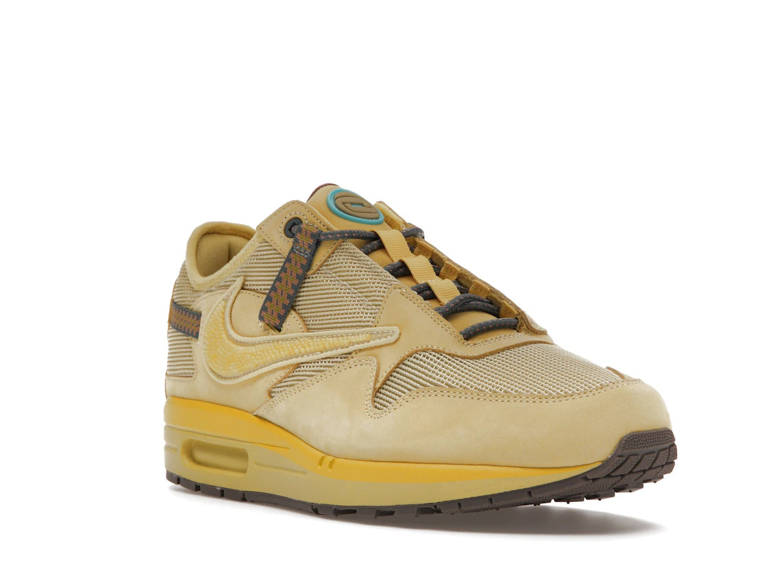 Nike Air Max 1 Travis Scott Cactus Jack Saturn Gold - vue secondaire A