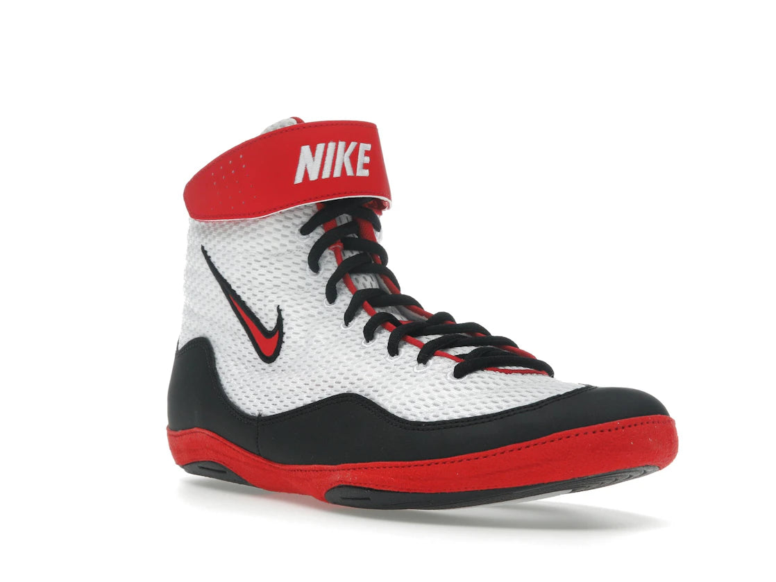 Nike Inflict White Black University Red - vue secondaire A