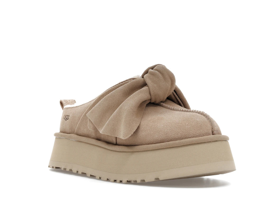 UGG Platform Slip-On Bow Slipper Sand (Women's) - vue secondaire A