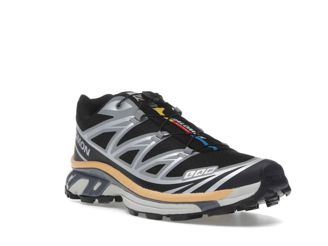Salomon XT-6 Black Footwear Silver Warm Apricot - vue secondaire A