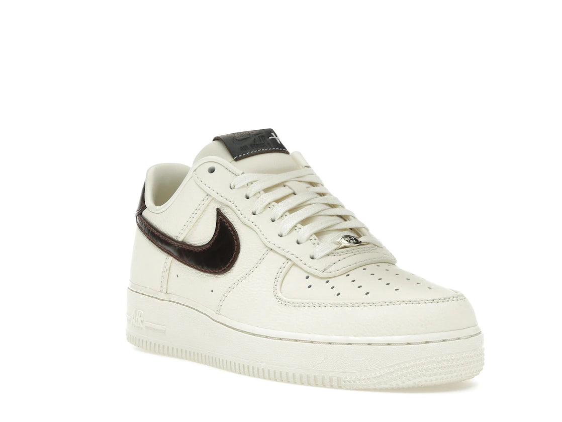 Nike Air Force 1 Low '07 Soft Pearl Brown Croc - vue secondaire A