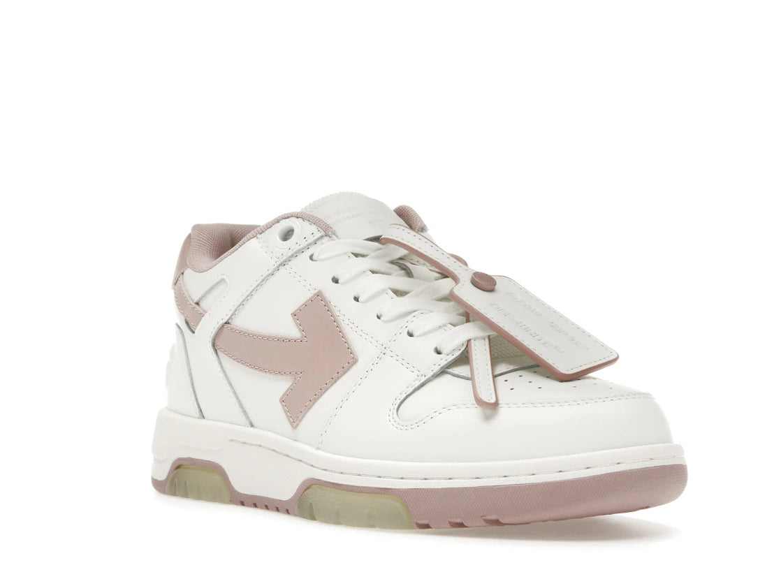 OFF-WHITE Out Of Office OOO Low Tops White Pink (Women's) 2023 - vue secondaire A