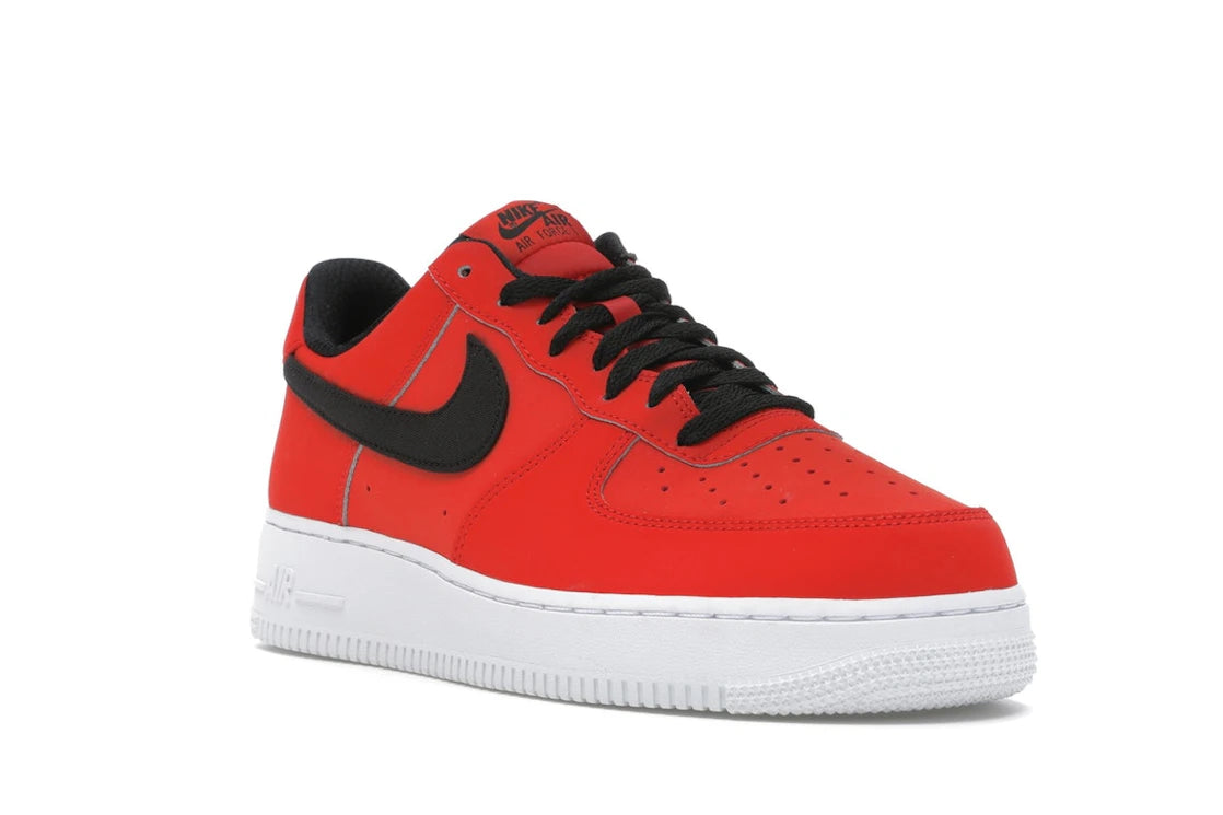 Nike Air Force 1 Low Habanero Red Black White - vue secondaire A