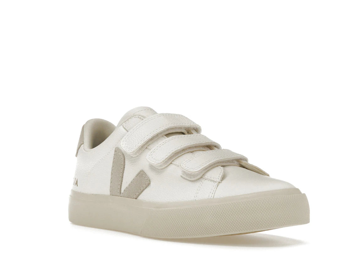 Veja Recife Chromefree Leather White Natural - vue secondaire A