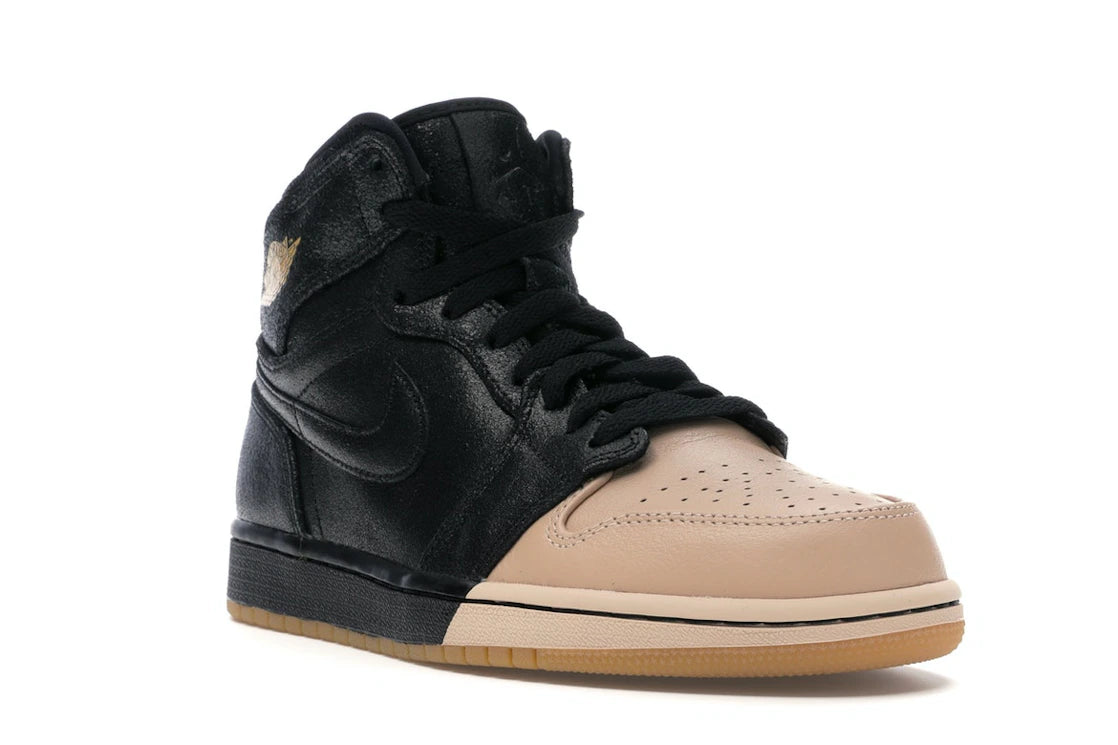 Jordan 1 Retro High Dip-Toe Black (Women's) - vue secondaire A