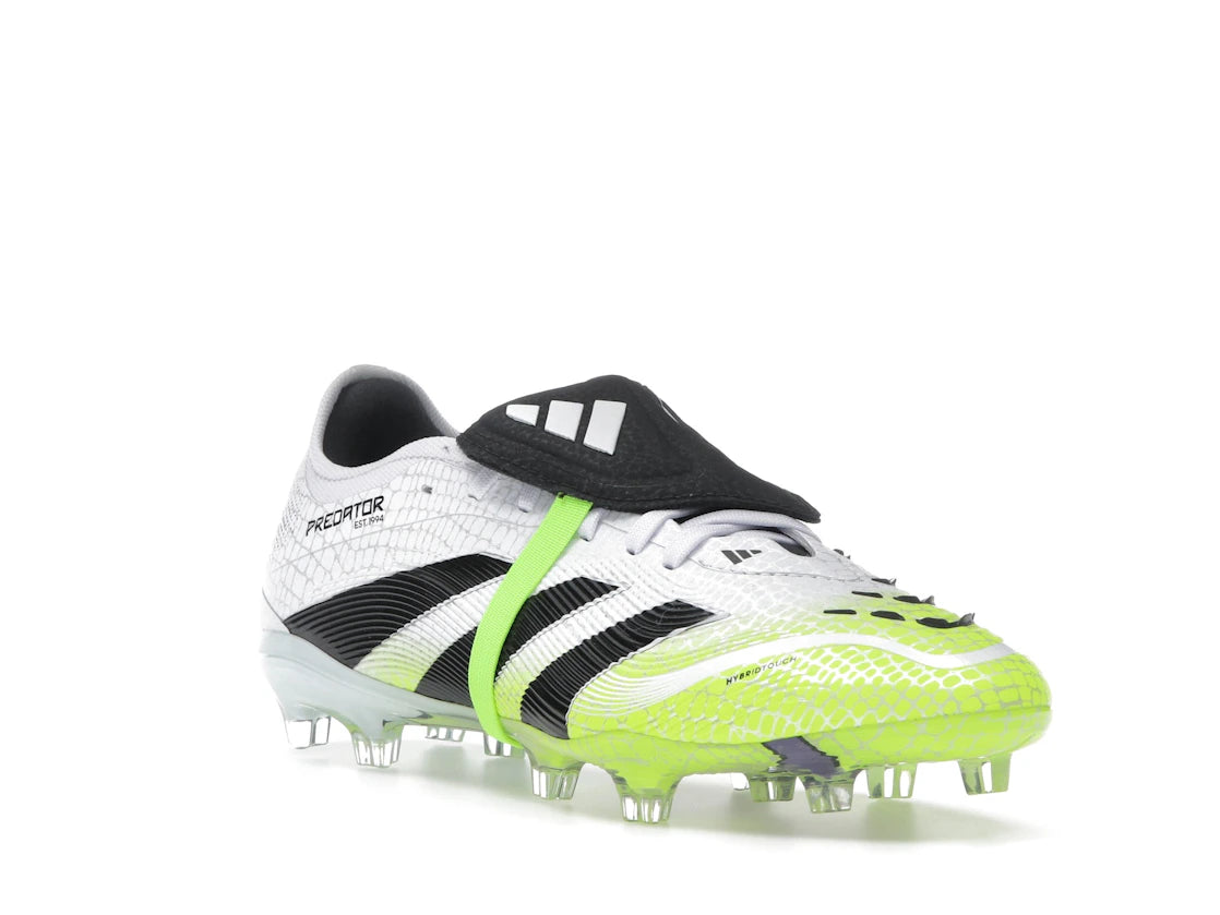 adidas Predator Pro Fold-Over Tongue FG Cloud White Core Black Lucid Lemon - vue secondaire A