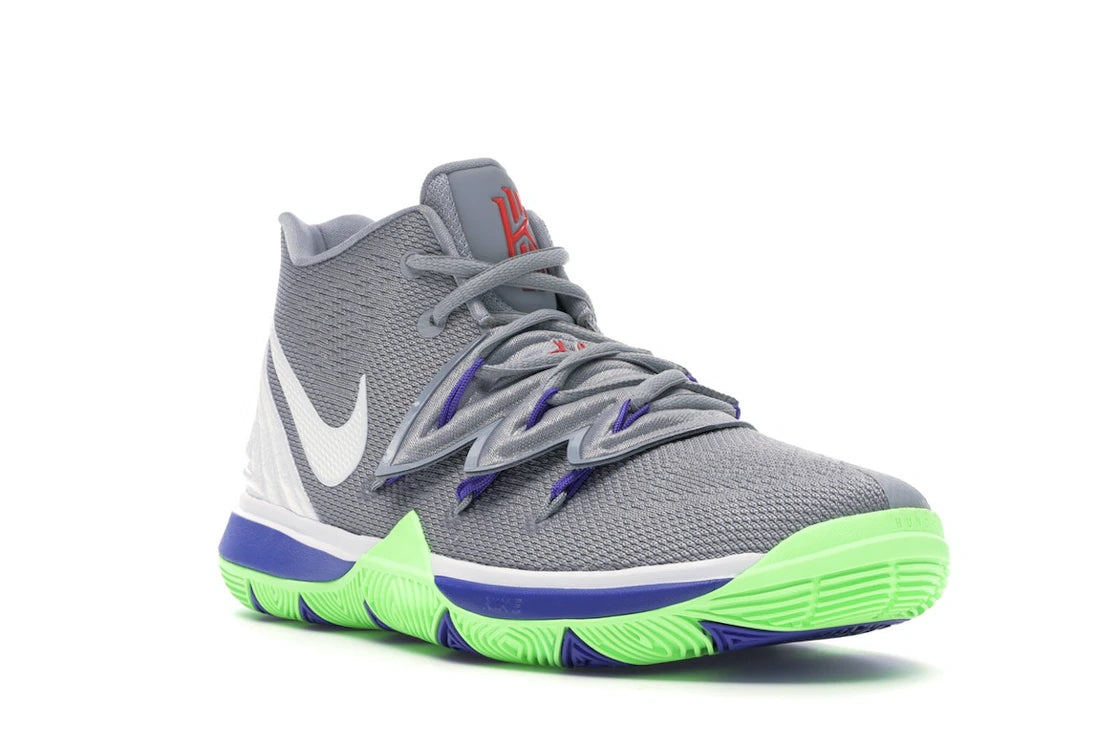 Nike Kyrie 5 Wolf Grey Lime Blast (GS) - vue secondaire A