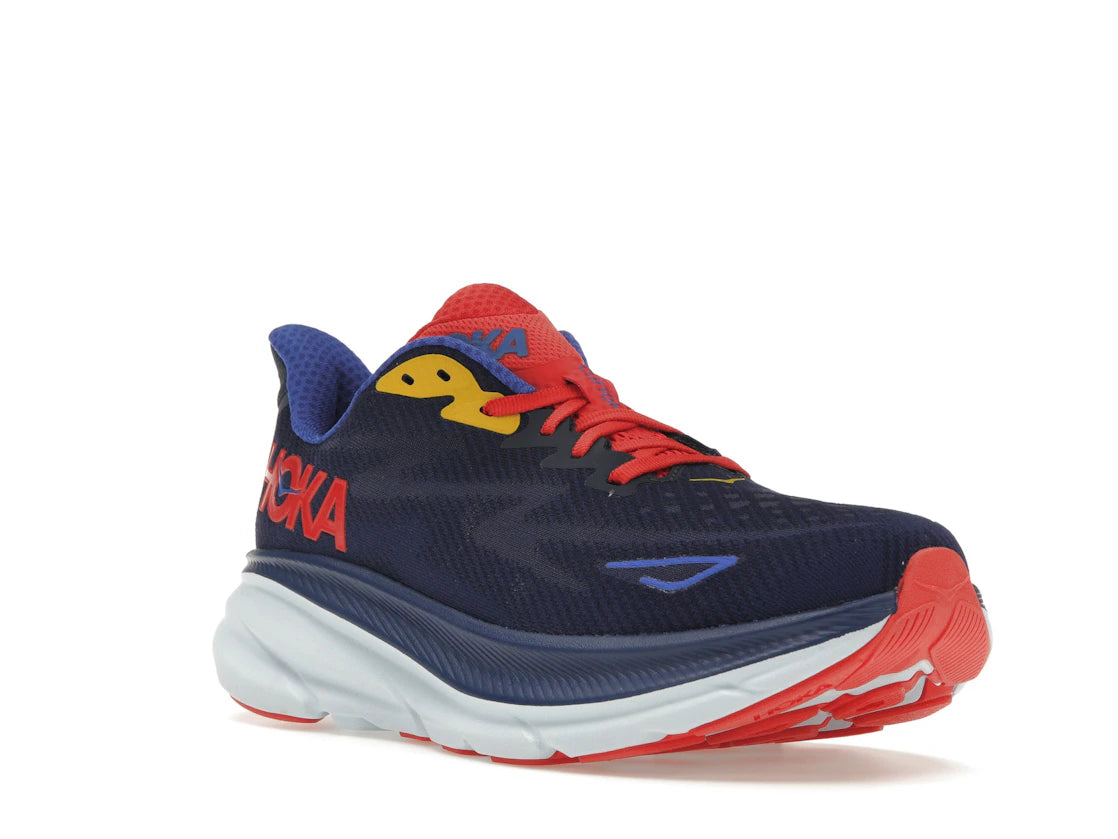 Hoka One One Clifton 9 Bellwether Blue - vue secondaire A