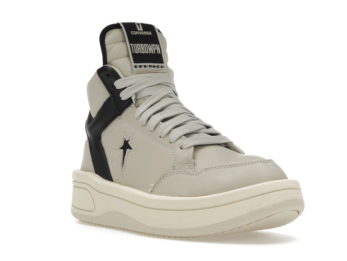 Converse TURBOWPN Mid Rick Owens DRKSHDW Pelican - vue secondaire A