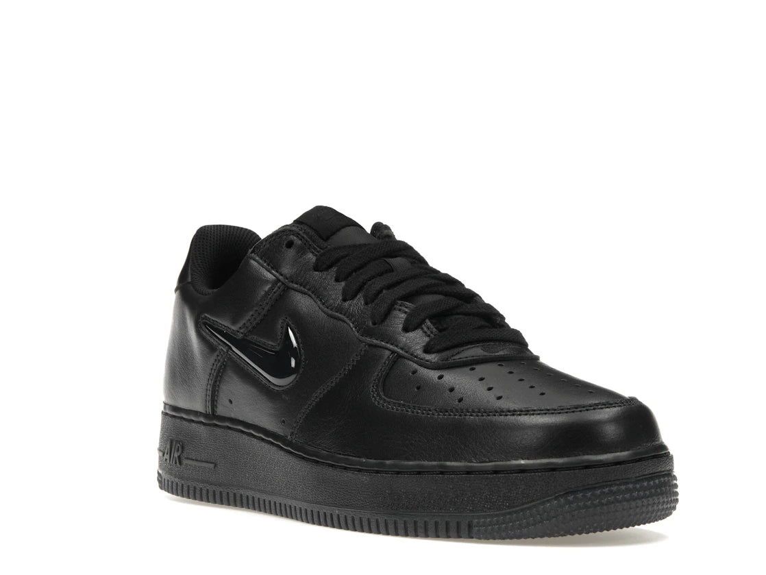 Nike Air Force 1 Low Retro Color of the Month Jewel Triple Black - vue secondaire A