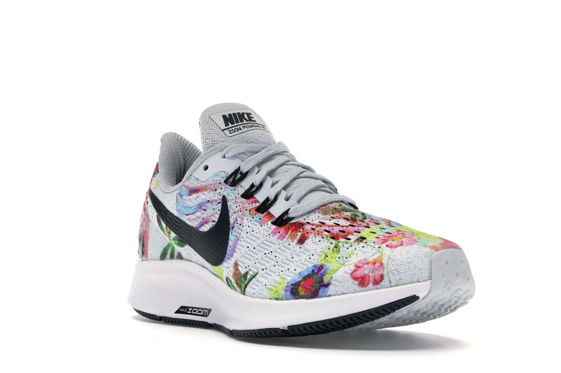Nike Air Zoom Pegasus 35 White Floral (Women's) - vue secondaire A