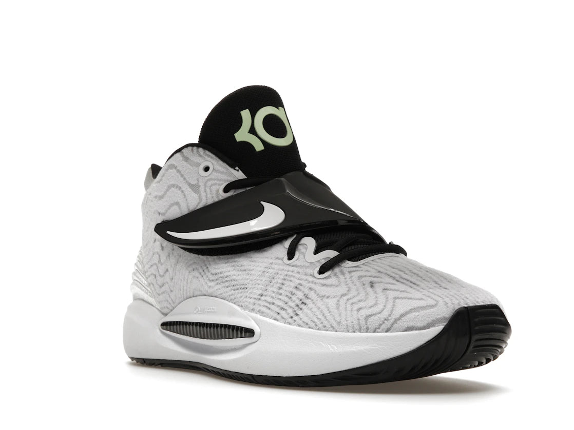 Nike KD 14 TB White Black - vue secondaire A
