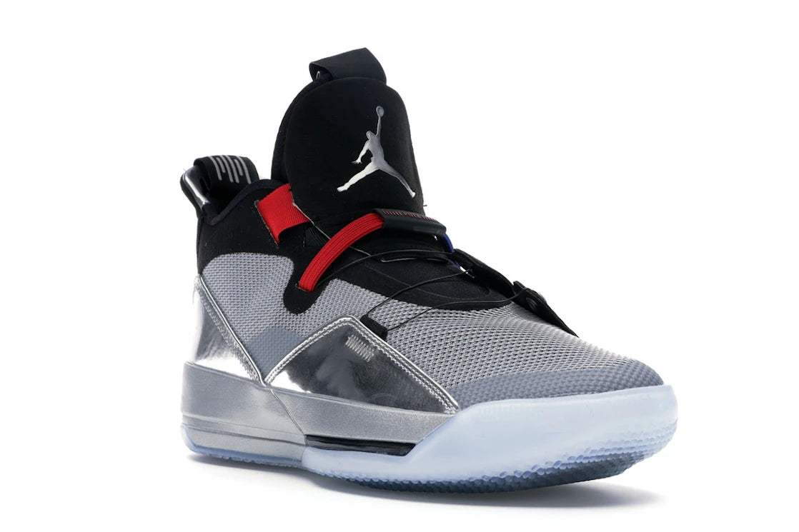 Jordan XXXIII Metallic Silver Black All-Star - vue secondaire A