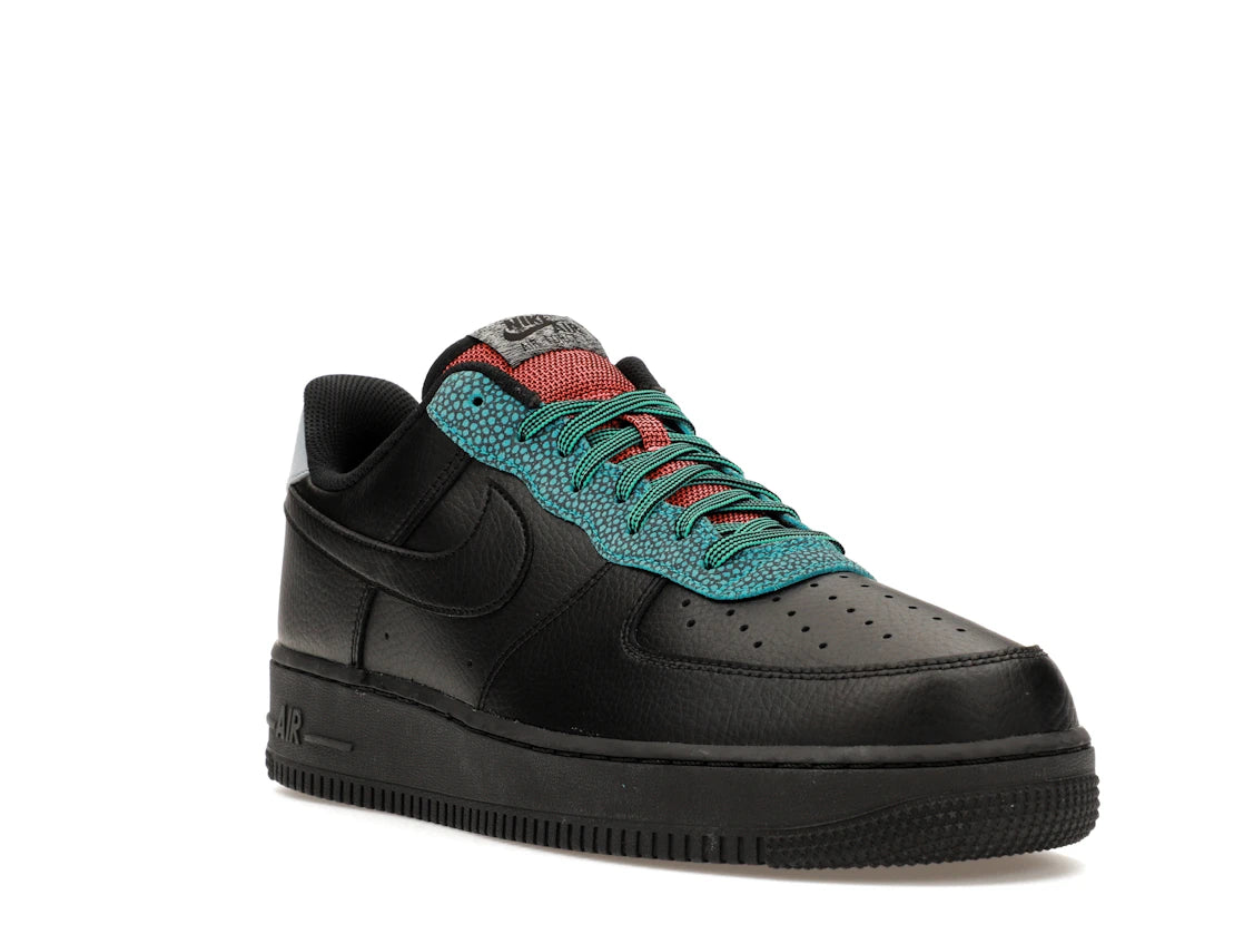 Nike Air Force 1 Low '07 LV8 Black Obsidian Mist Orange - vue secondaire A
