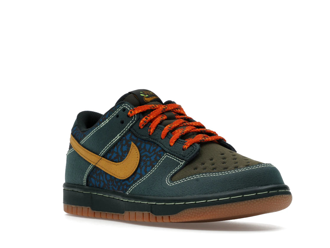 Nike Dunk Low Seaweed Ochre Khaki (GS) - vue secondaire A