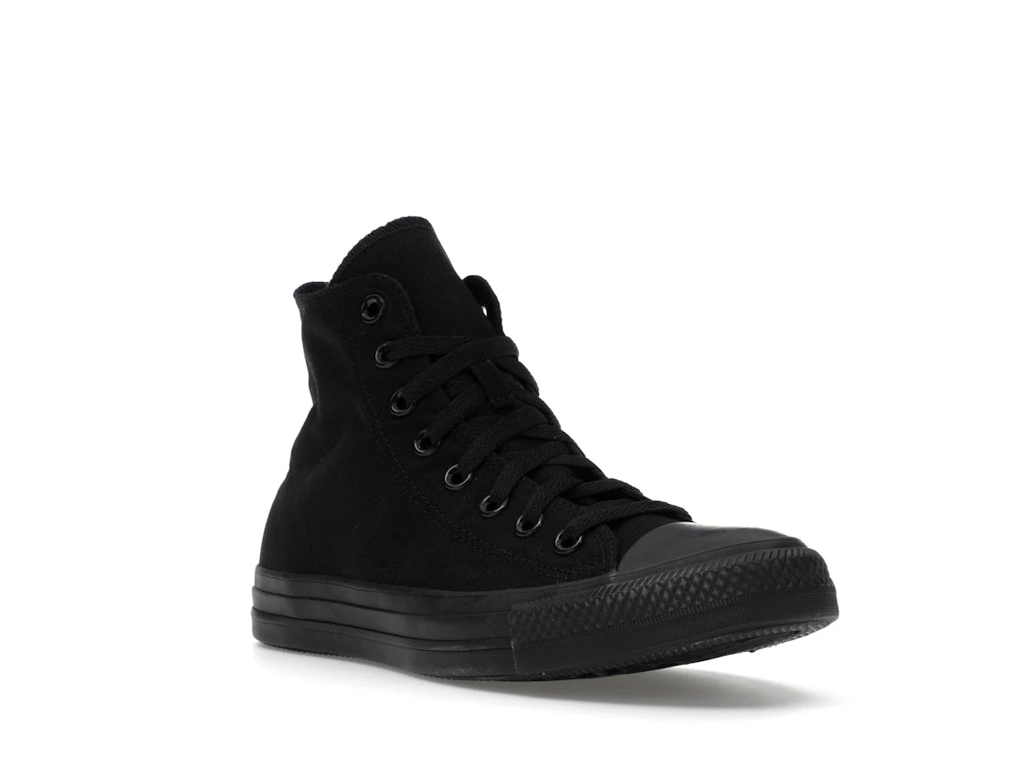 Converse Chuck Taylor All Star Hi Black Monochrome - vue secondaire A