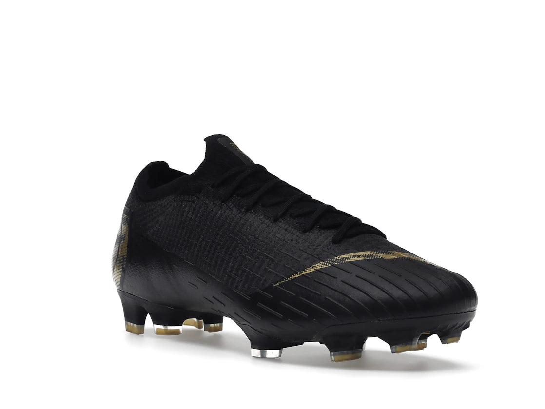 Nike Vapor 12 Elite FG Black Gold - vue secondaire A