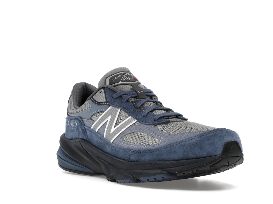 New Balance 990v6 MiUSA Community Navy - vue secondaire A