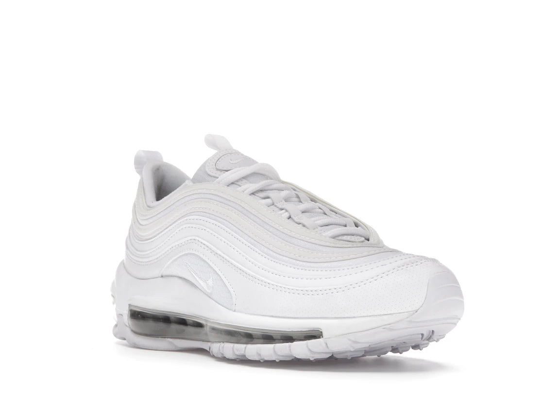 Nike Air Max 97 White Metallic Silver (GS) - vue secondaire A