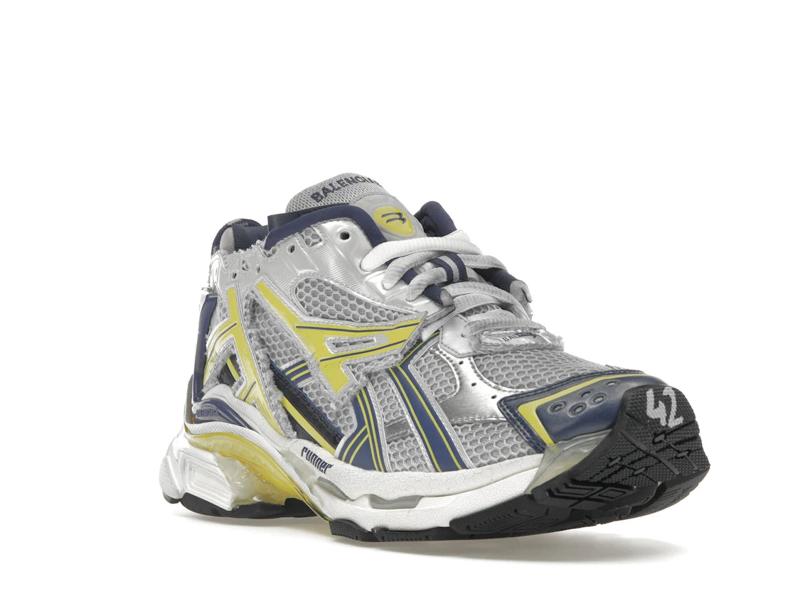 Balenciaga Runner White Blue Yellow Grey Black - vue secondaire A