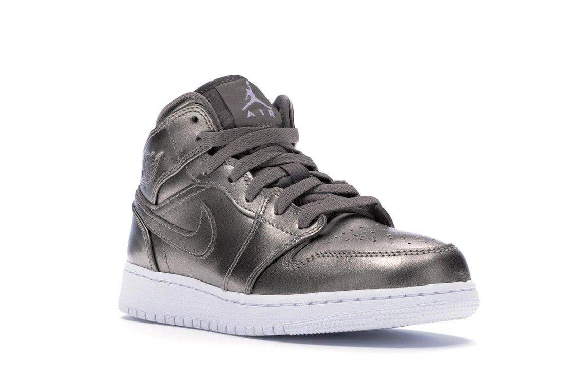 Jordan 1 Mid Sepia Stone (GS) - vue secondaire A