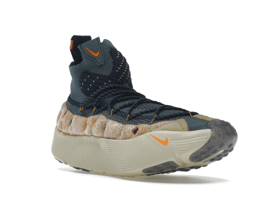 Nike ISPA Sense Flyknit Mineral Slate Magma Orange - vue secondaire A