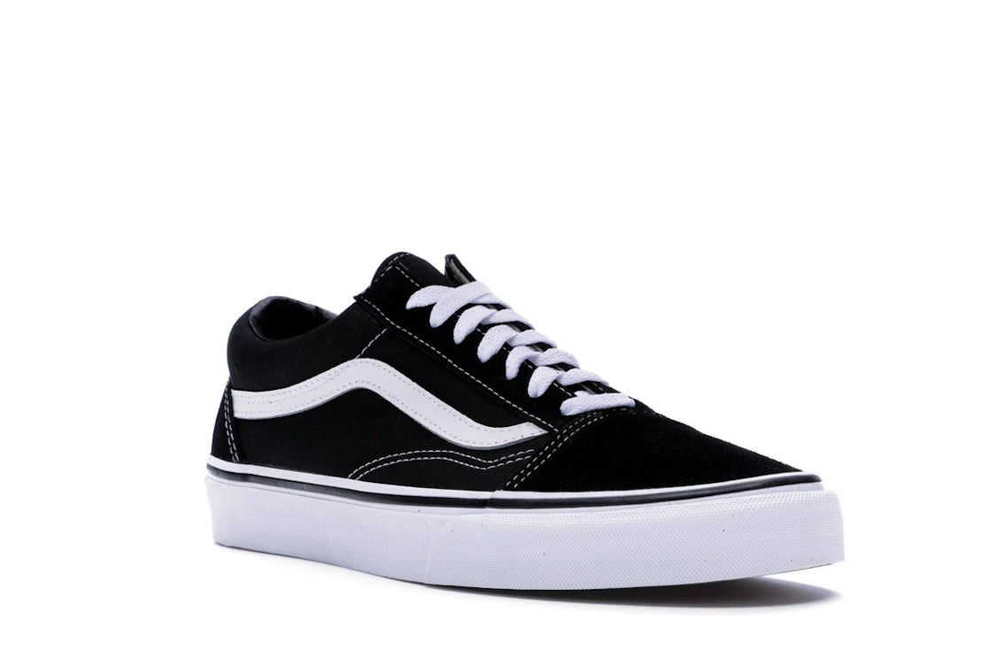 Vans Old Skool Black White - vue secondaire A