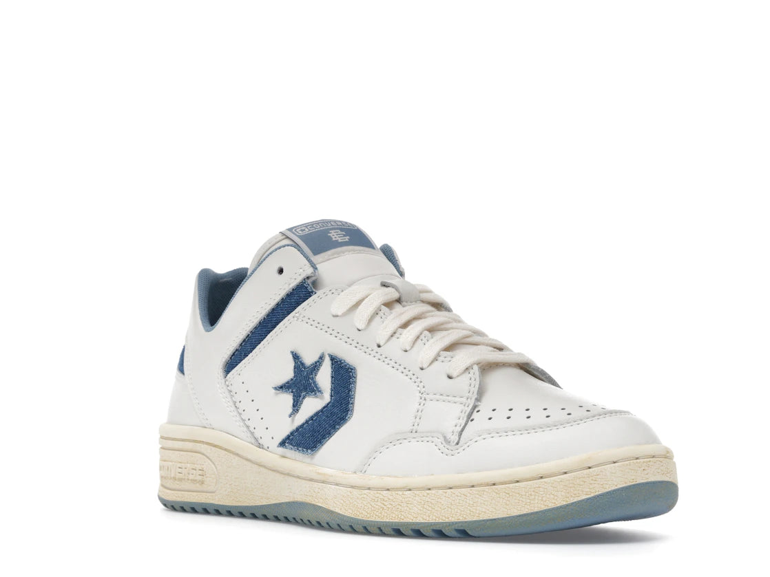 Converse Weapon Ox Eric Emanuel Denim Vintage White - vue secondaire A