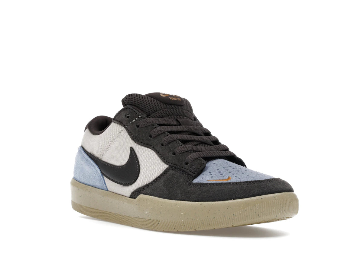 Nike SB Force 58 Light Orewood Brown Psychic Blue Flax Medium Ash - vue secondaire A