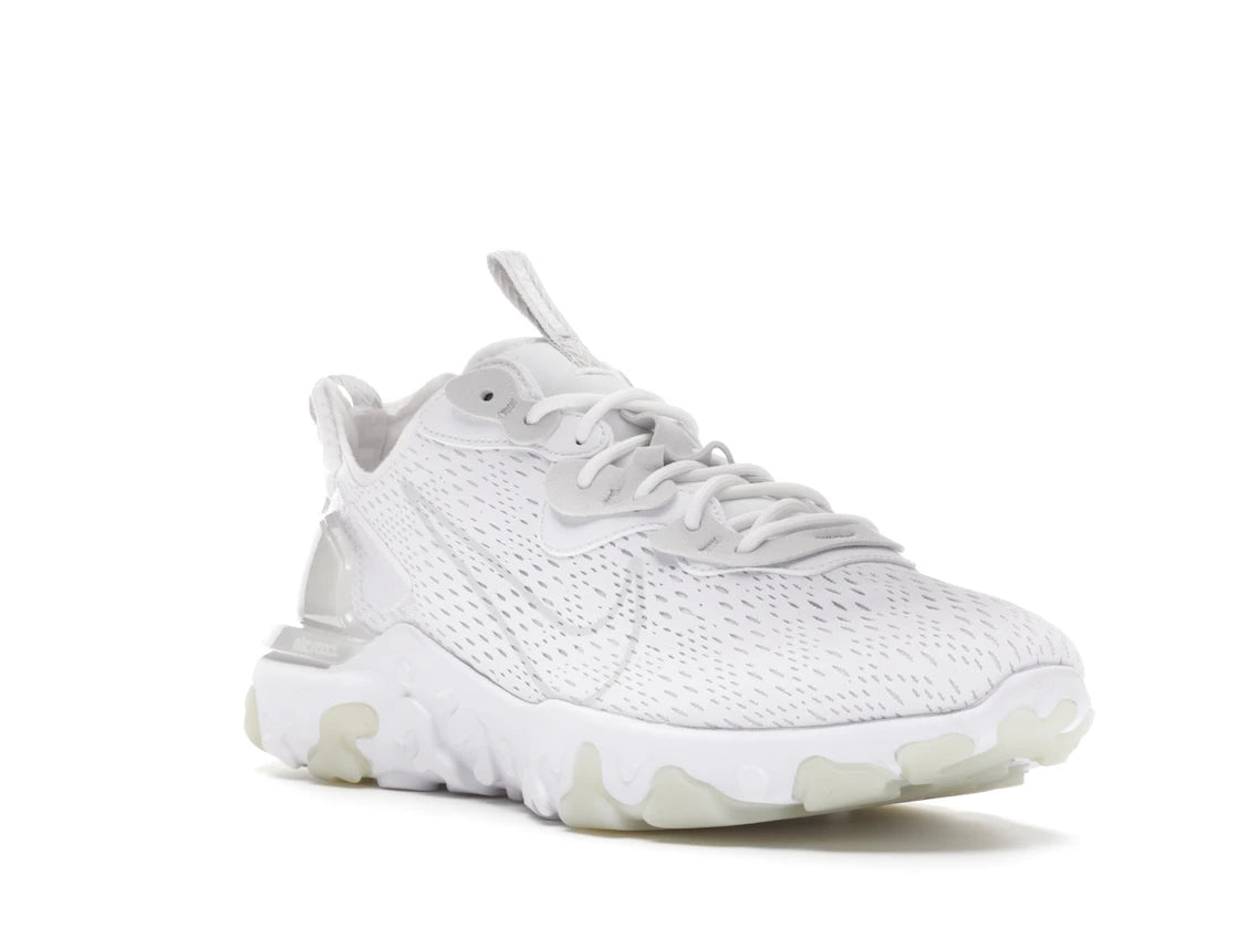 Nike React Vision White Light Smoke Grey - vue secondaire A