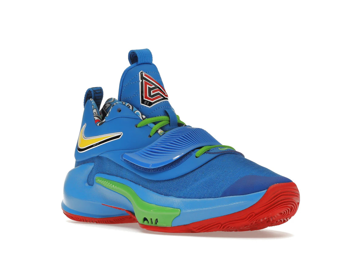 Nike Zoom Freak 3 NRG Uno Blue - vue secondaire A