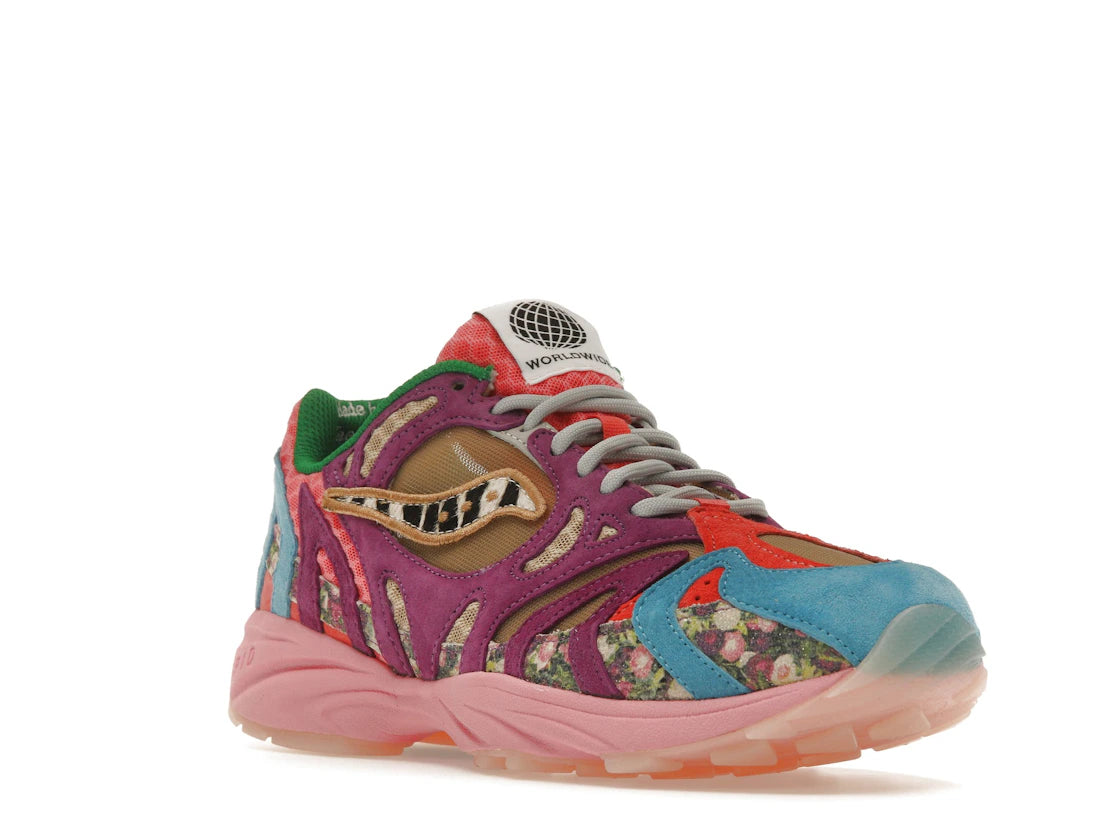 Saucony Grid Azura 2000 Jae Tips Remember Who Fronted - vue secondaire A