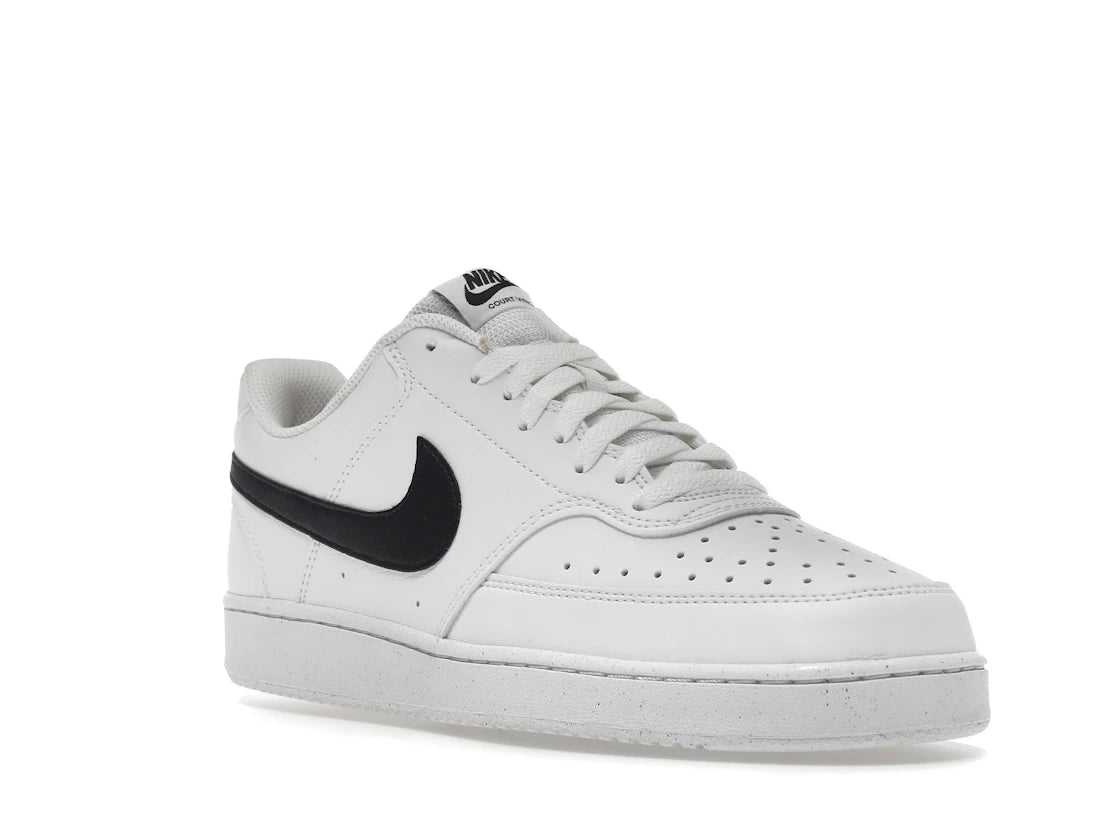 Nike Court Vision Low Next Nature White Black - vue secondaire A