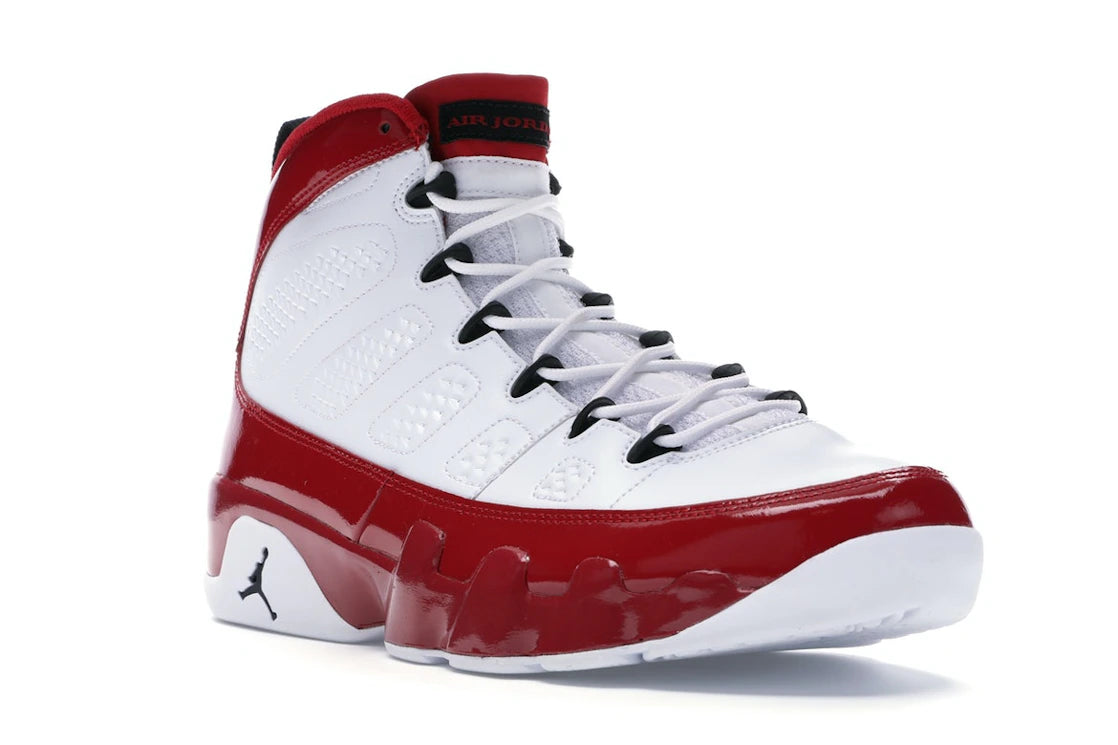Jordan 9 Retro White Gym Red - vue secondaire A