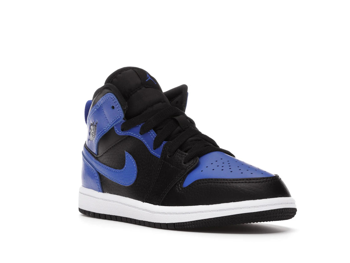 Jordan 1 Mid Hyper Royal (PS) - vue secondaire A
