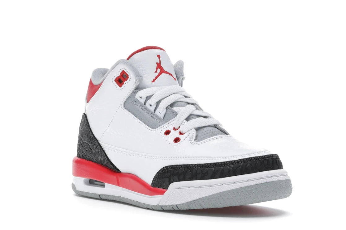 Jordan 3 Retro Fire Red (2013) (GS) - vue secondaire A