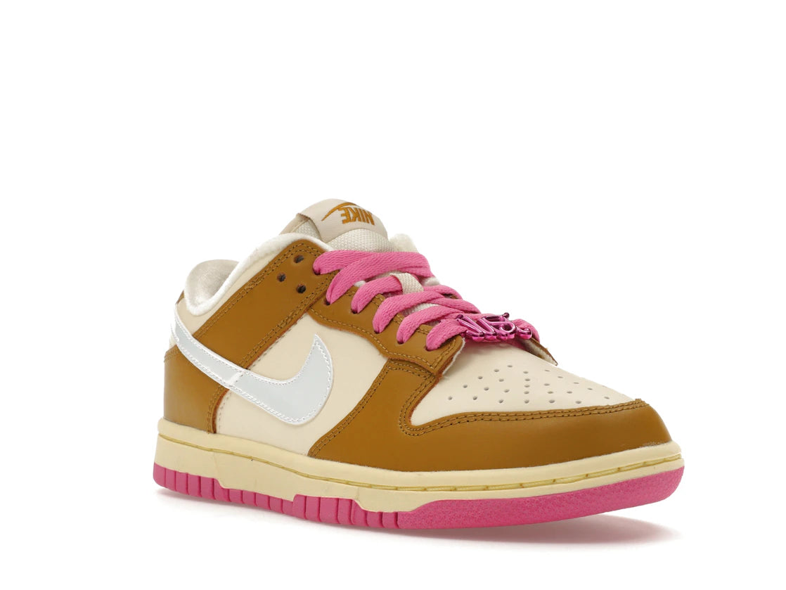 Nike Dunk Low SE Just Do it Bronzine Pink (Women's) - vue secondaire A