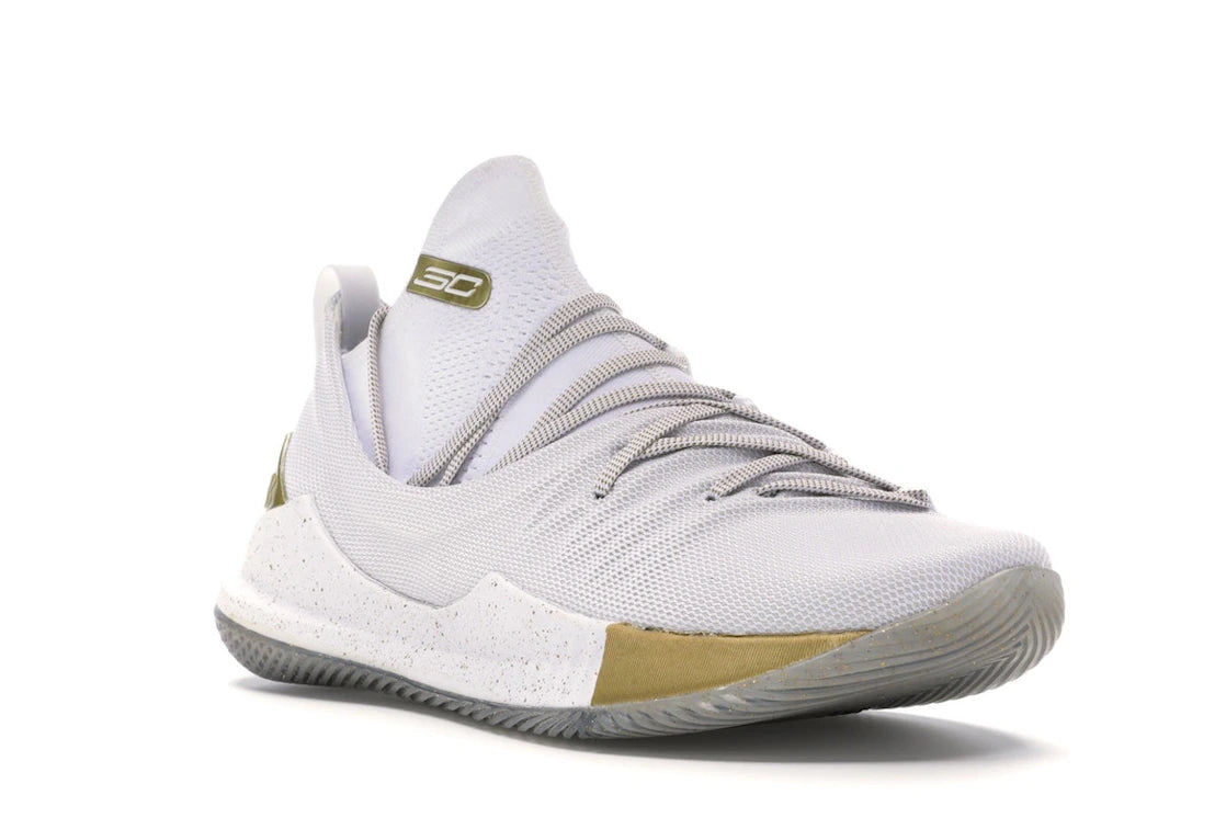 Under Armour Curry 5 White Gold - vue secondaire A