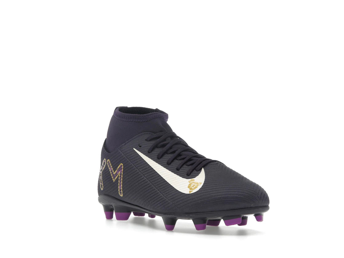 Nike Mercurial Superfly 10 Club MG Kylian Mbappé Grand Purple (GS) - vue secondaire A