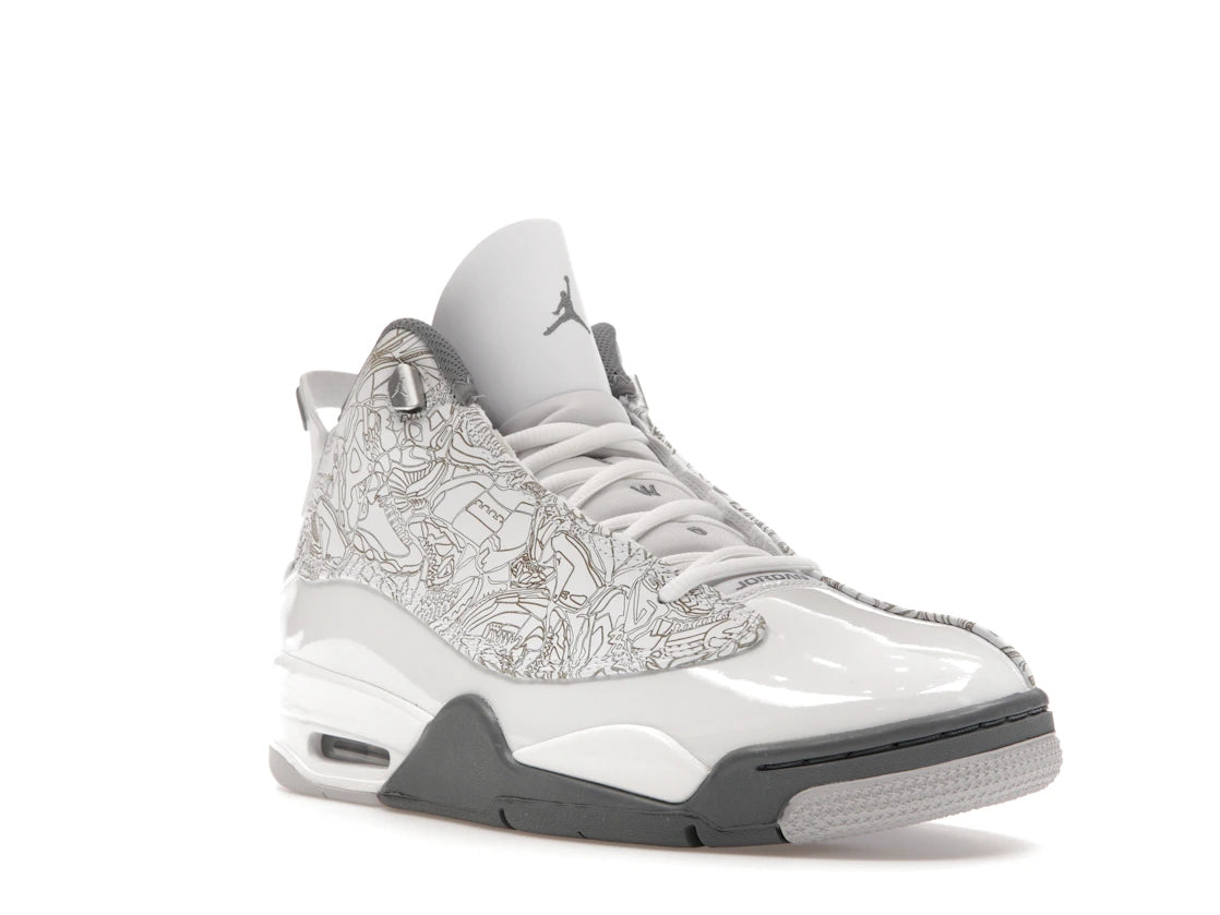 Jordan Dub Zero White Cool Grey - vue secondaire A