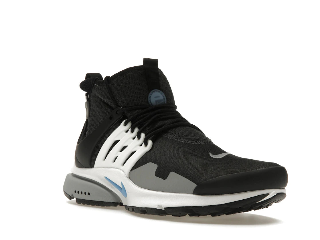 Nike Air Presto Mid Utility Antracite Summit White Particle Grey University Blue - vue secondaire A
