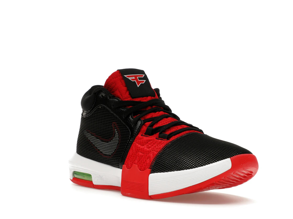 Nike LeBron Witness 8 FaZe Clan Bred - vue secondaire A