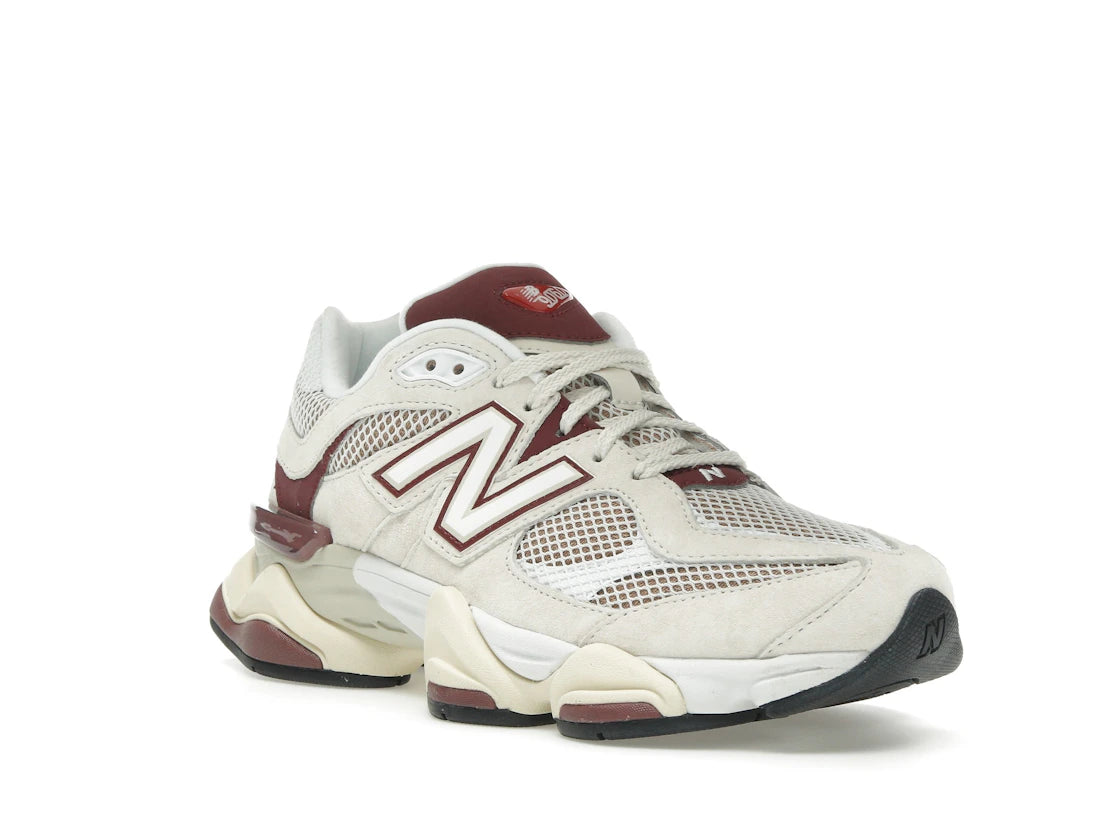 New Balance 9060 Linen Burgundy - vue secondaire A