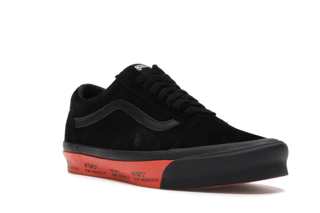 Vans Old Skool WTAPS Black Orange - vue secondaire A