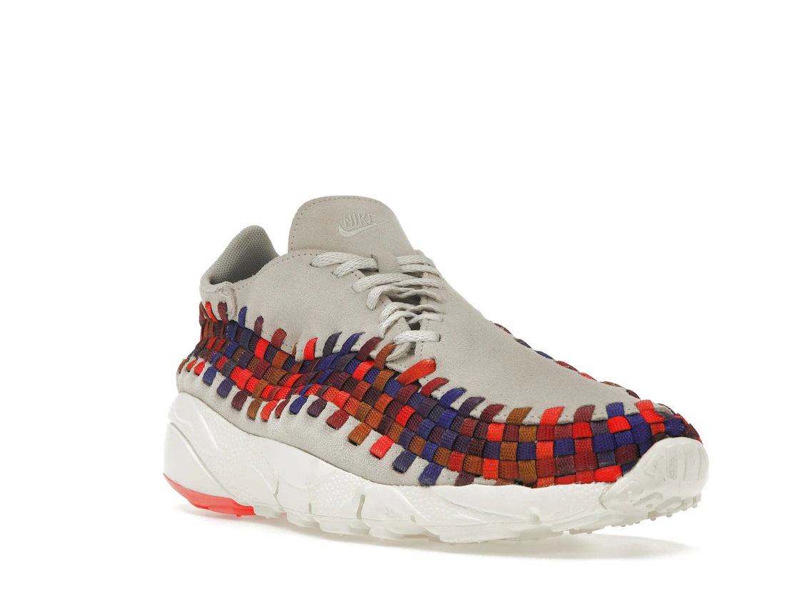 Nike Air Footscape Woven Light Bone Rainbow - vue secondaire A